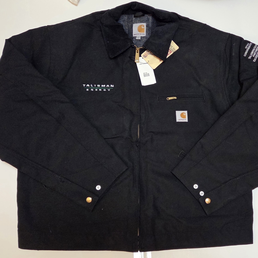 Carhartt Deadstock J001 Detroit Duck Canvas Blanket Lined Jacket Men's XL